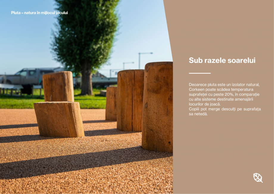 Pagina 22-Pardoseli din pluta pentru locuri de joaca Corkeen by Amorim Catalog, brosura Romana 