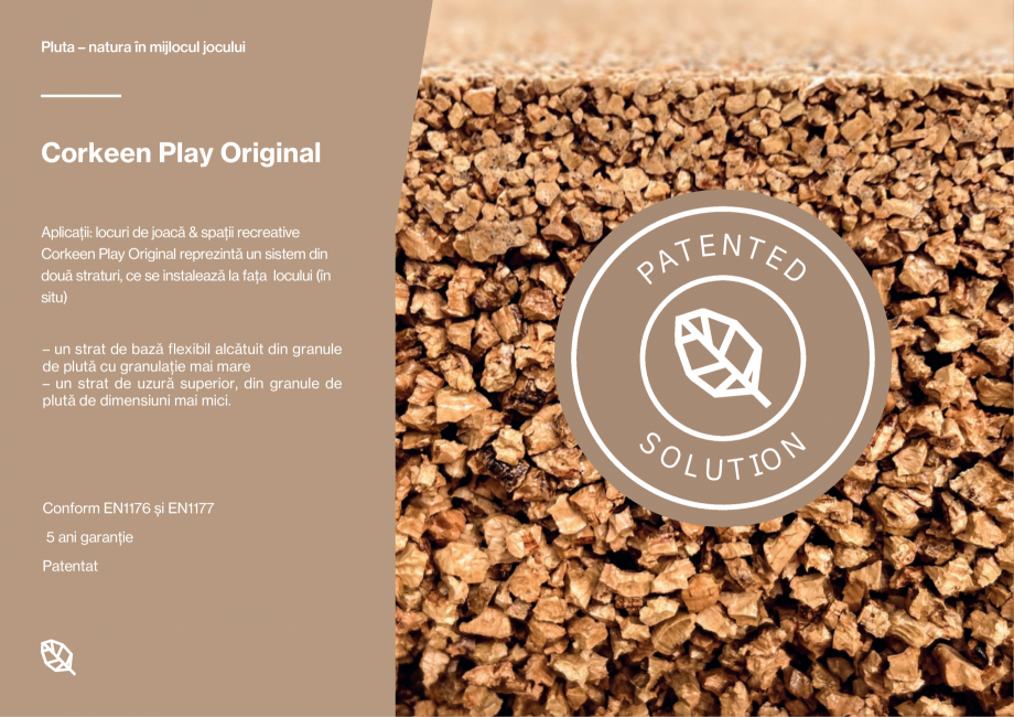 Pagina 25-Pardoseli din pluta pentru locuri de joaca Corkeen by Amorim Catalog, brosura Romana 