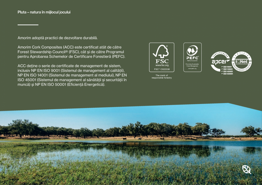 Pagina 26-Pardoseli din pluta pentru locuri de joaca Corkeen by Amorim Catalog, brosura Romana 