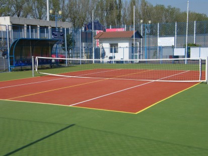 teren tenis Pardoselile sportive