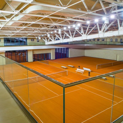 CONICA sala tenis - Pardoseli turnate CONICA pentru terenuri sportive outdoor