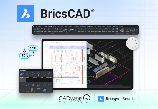 Software proiectare 2D, modelare 3D si BIM BricsCAD