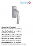 Instructiuni de montare - sistemul Autolock pentru manere de ferestre HOPPE