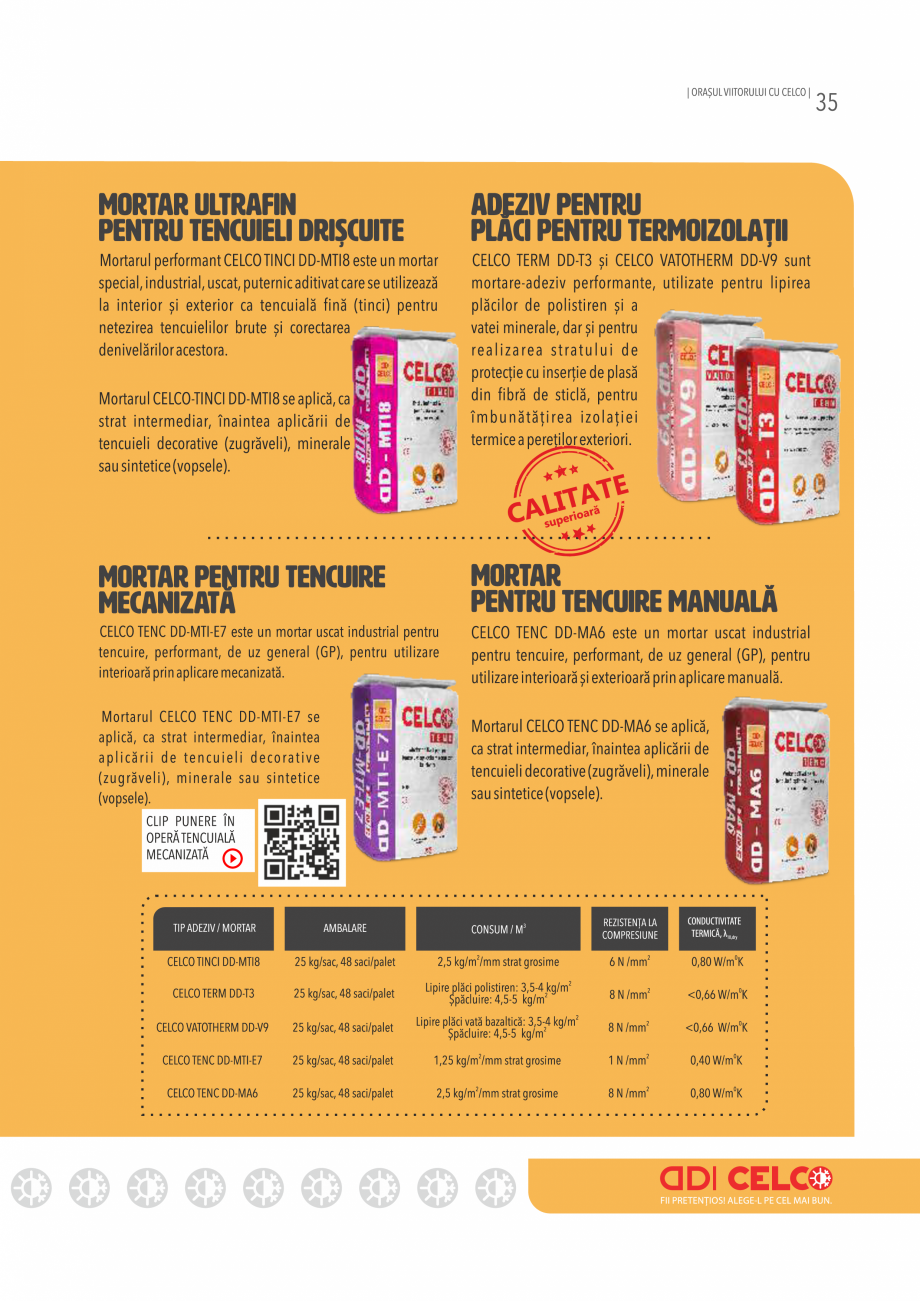 Pagina 35-Pliant CELCO 2019 CELCO Var industrial bulgari, calcic nestins, CL90-Q lu, Var calcic hidratat...