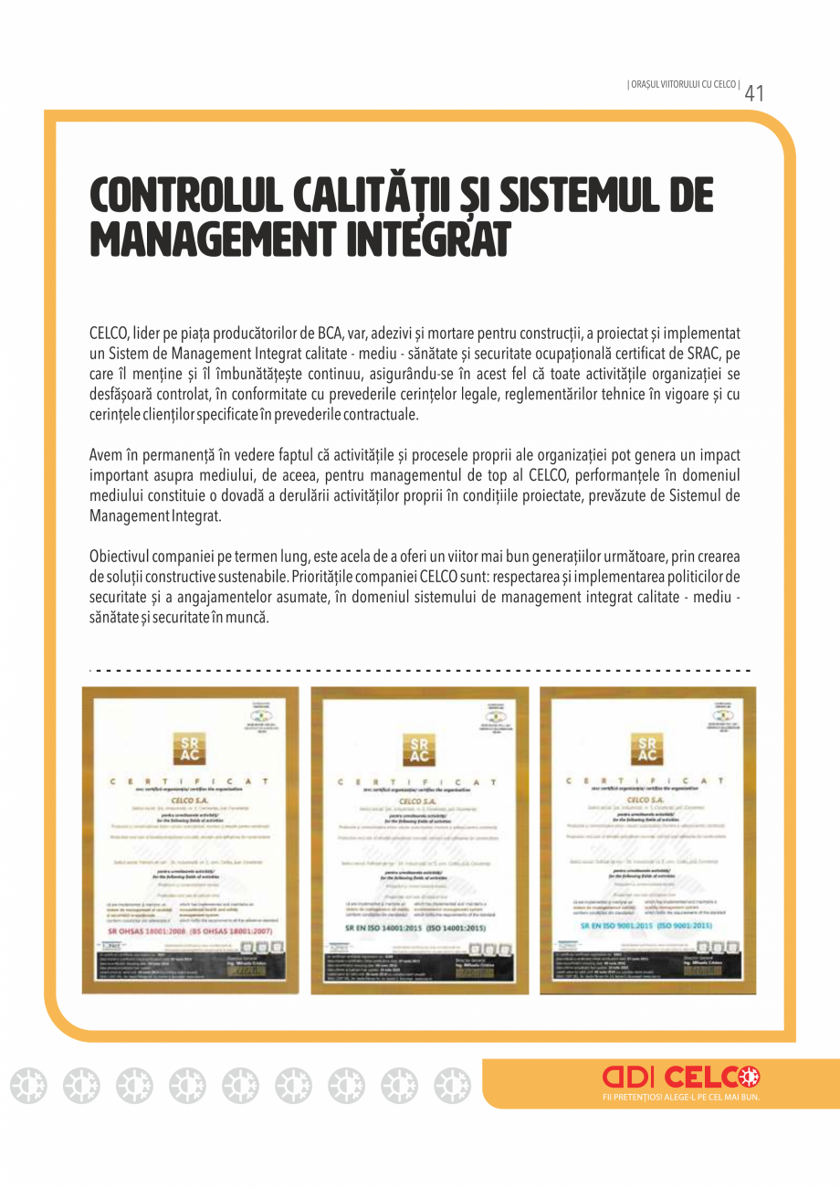 Pagina 41-Pliant CELCO 2019 CELCO Var industrial bulgari, calcic nestins, CL90-Q lu, Var calcic hidratat...