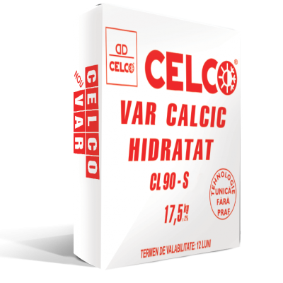 CELCO Var CELCO Calcic Hidratat 17 kg - Var pentru constructii si agricultura  CELCO