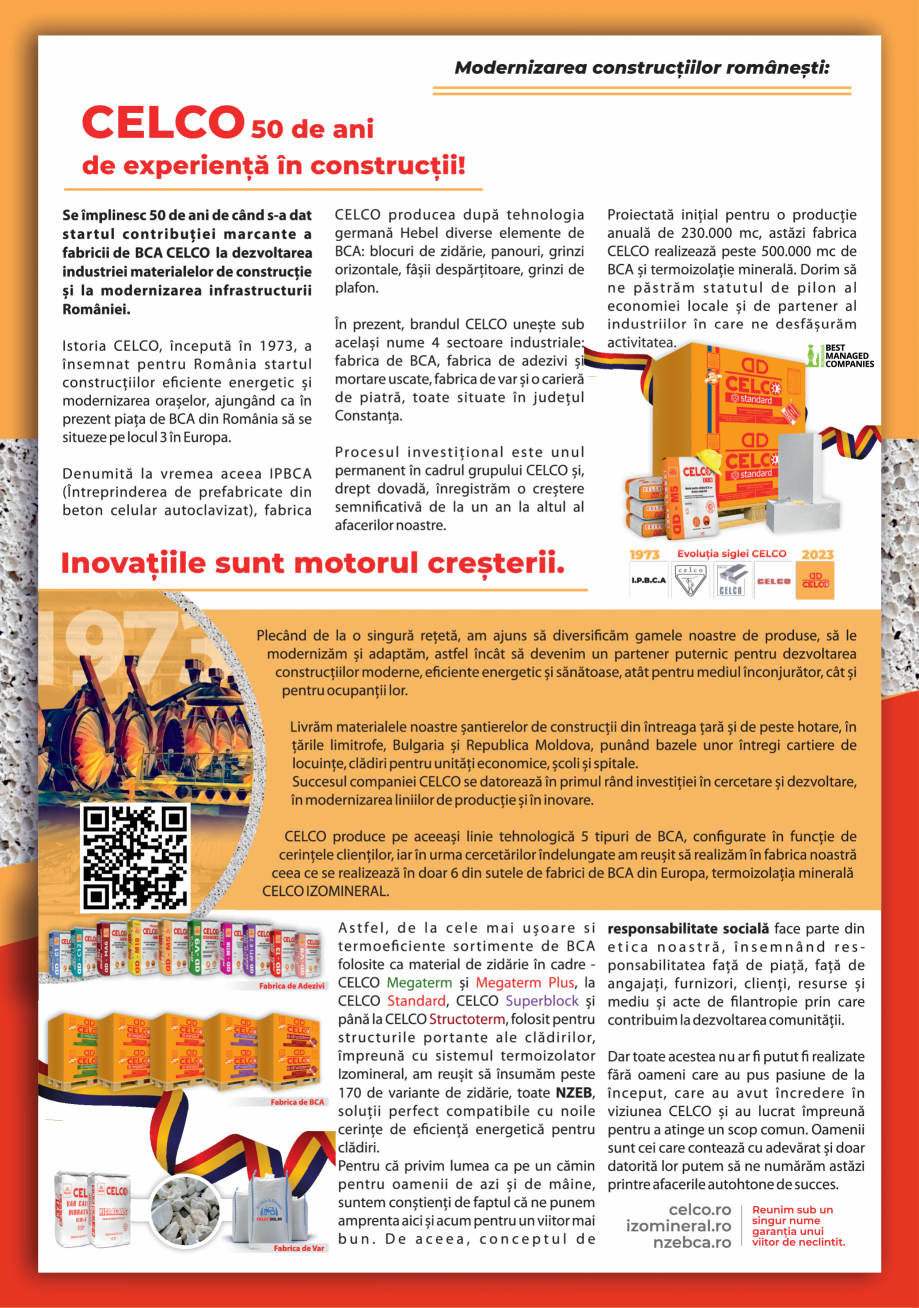Pagina 23 - Pliant Supliment 2024 CELCO Catalog, brosura Romana 