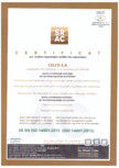 Certificat ISO 14001:2015 CELCO