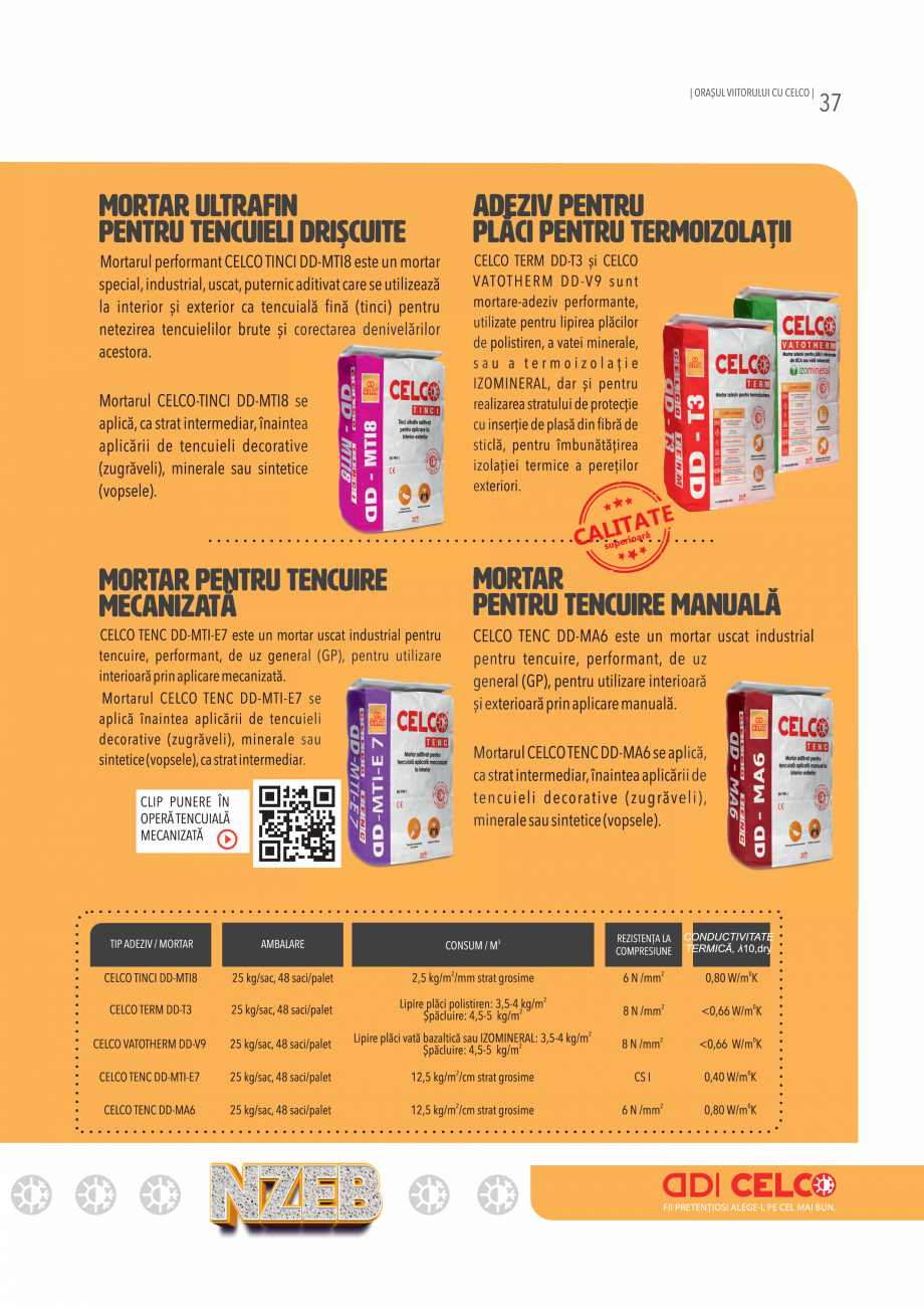 Pagina 37-Pliant CELCO General 2024 CELCO Catalog, brosura Romana 