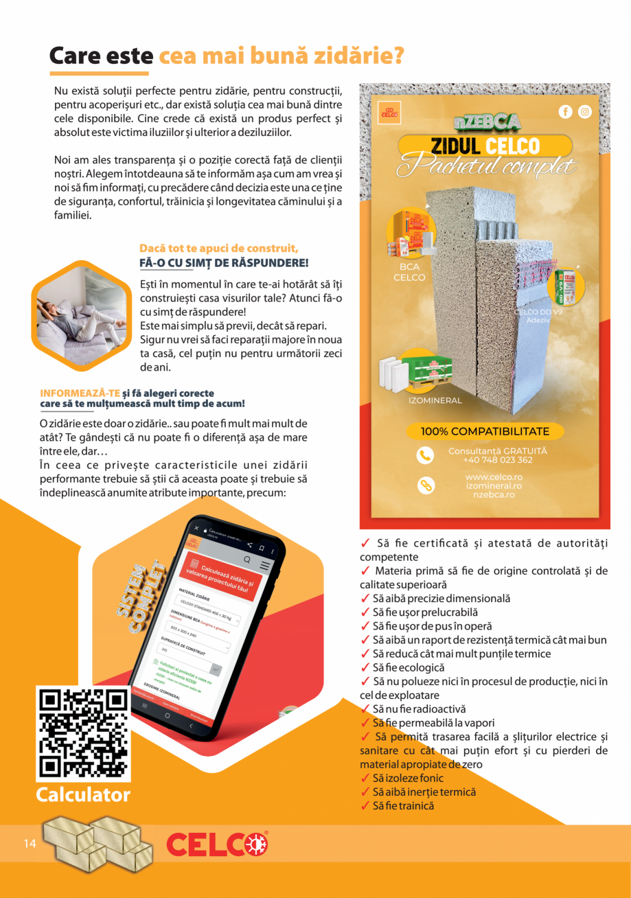 Pagina 14-Pliant Supliment 2024 CELCO Catalog, brosura Romana 