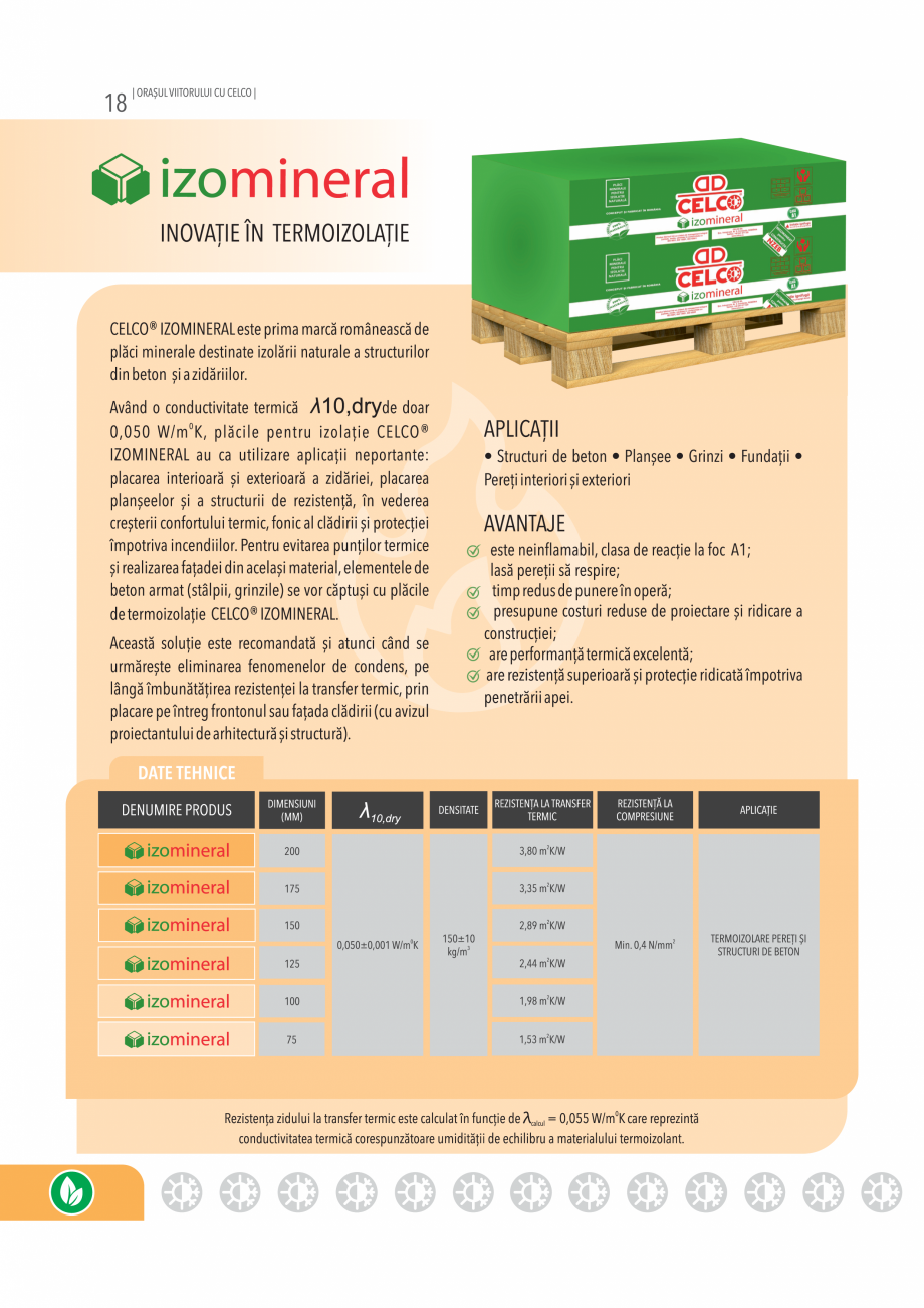 Pagina 18 - Pliant CELCO General 2024 CELCO Catalog, brosura Romana 