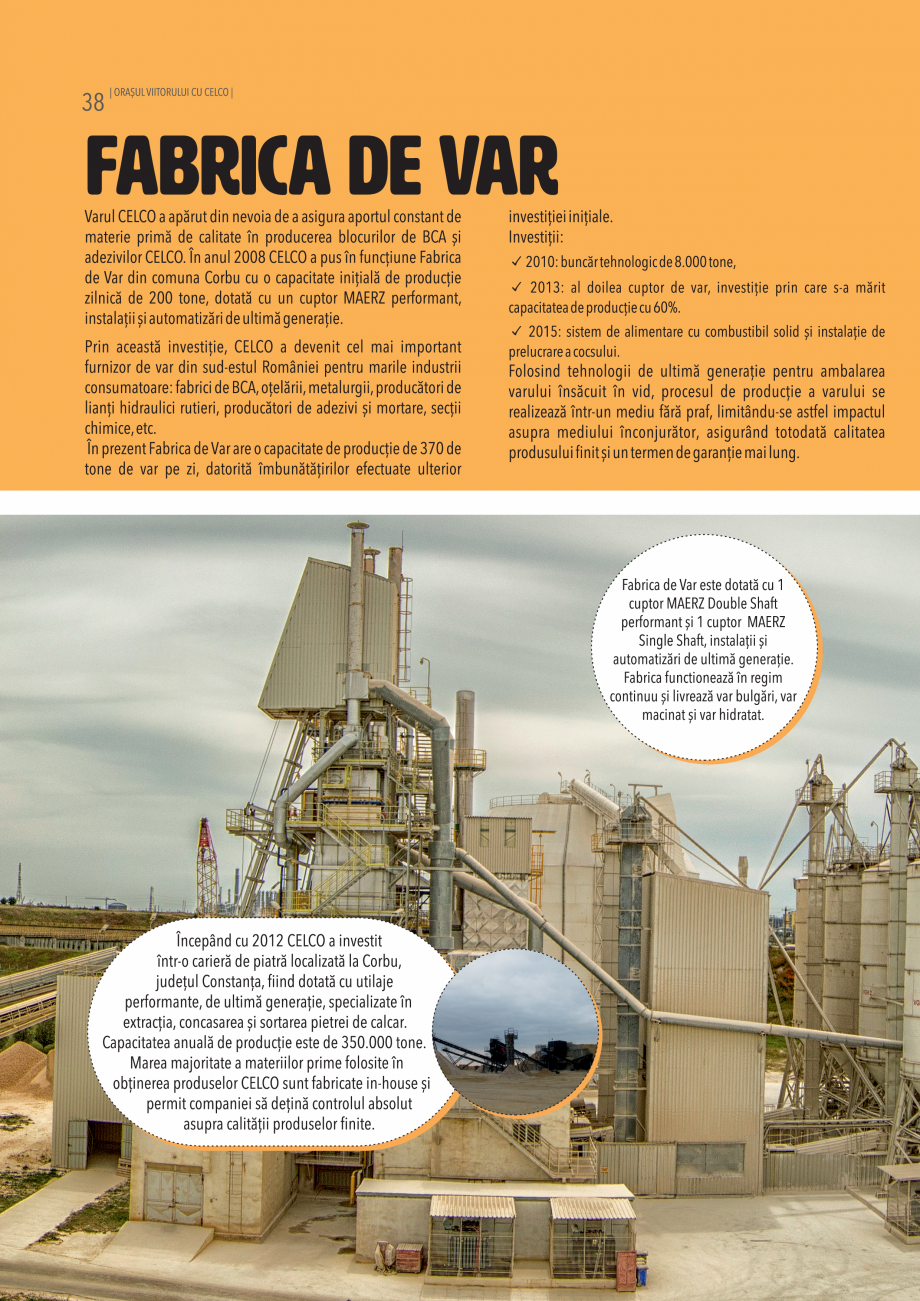 Pagina 38 - Pliant CELCO General 2024 CELCO Catalog, brosura Romana 