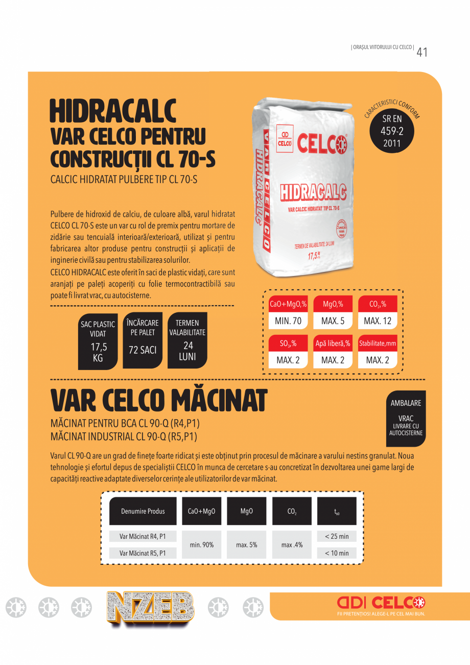 Pagina 41 - Pliant CELCO General 2024 CELCO Catalog, brosura Romana 