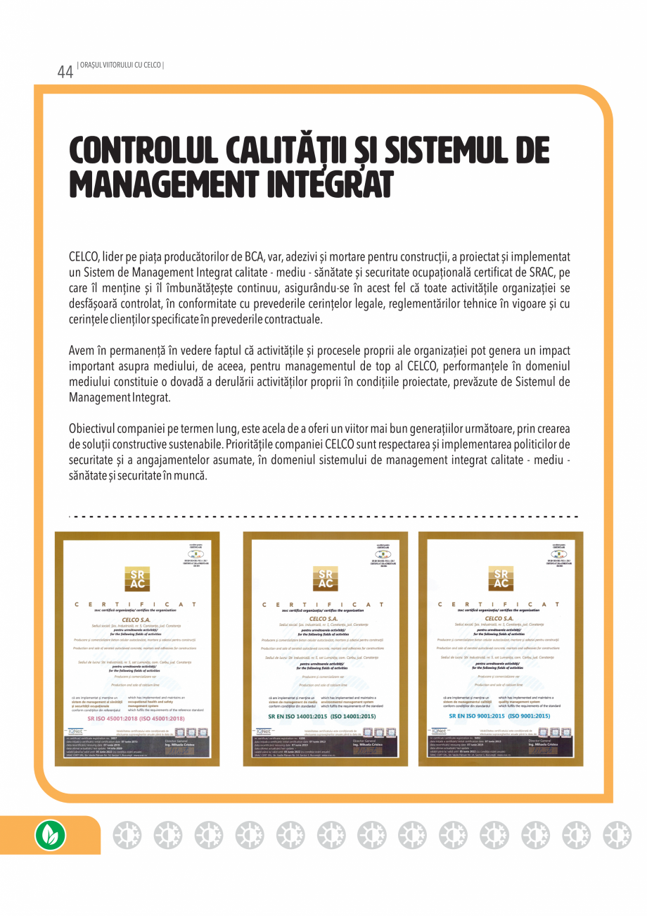 Pagina 44 - Pliant CELCO General 2024 CELCO Catalog, brosura Romana 