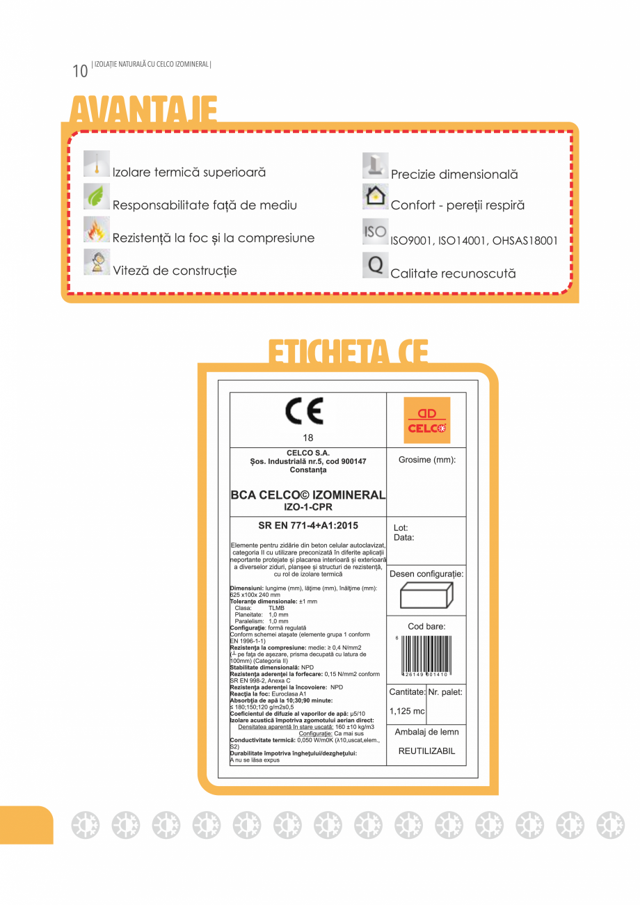 Pagina 10-Termoizolatie naturala cu IZOMINERAL CELCO Catalog, brosura Romana 