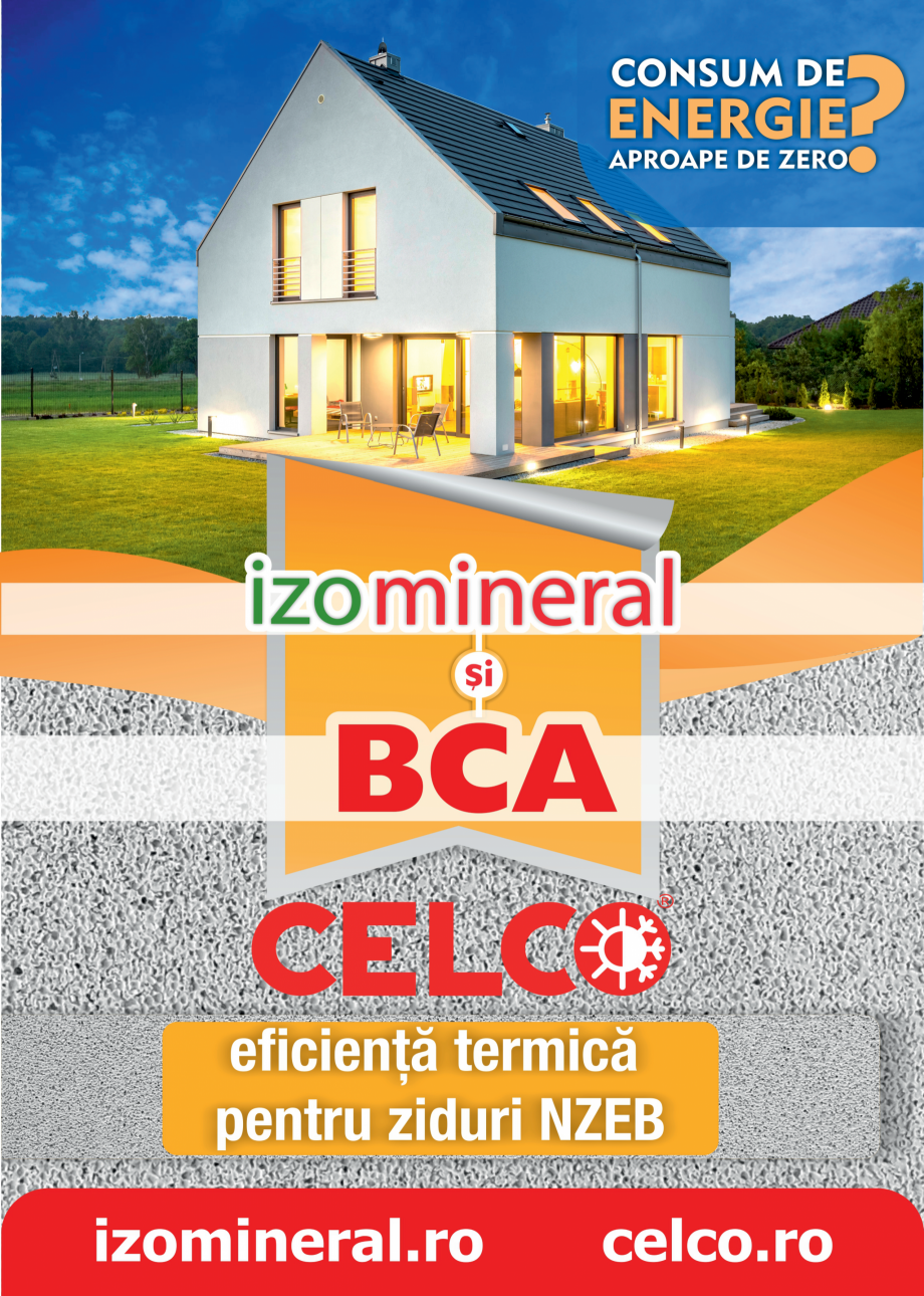 Pagina 2-Placi minerale termoizolatoare Izomineral 2024 CELCO Catalog, brosura Romana 