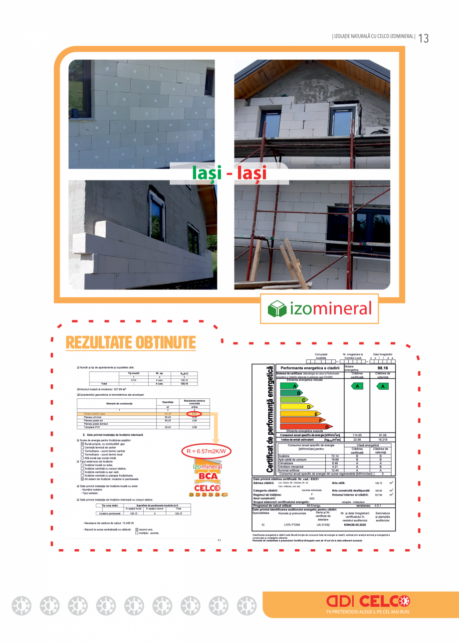 Pagina 15 - Placi minerale termoizolatoare Izomineral 2024 CELCO Catalog, brosura Romana 
