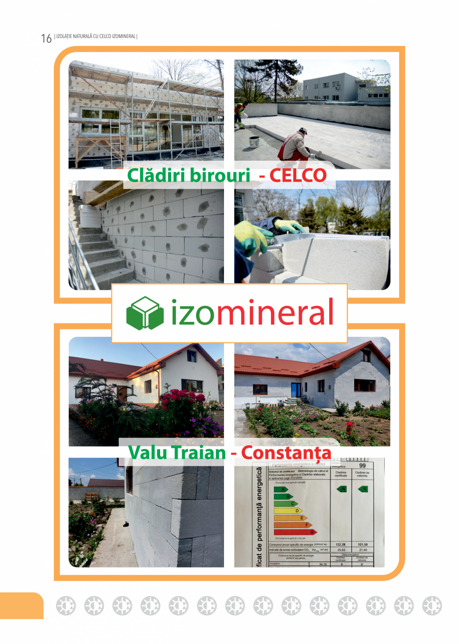 Pagina 18 - Placi minerale termoizolatoare Izomineral 2024 CELCO Catalog, brosura Romana 
