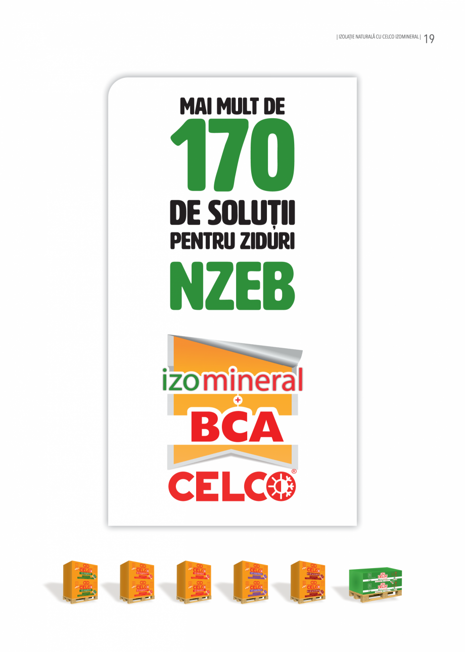 Pagina 21 - Placi minerale termoizolatoare Izomineral 2024 CELCO Catalog, brosura Romana 
