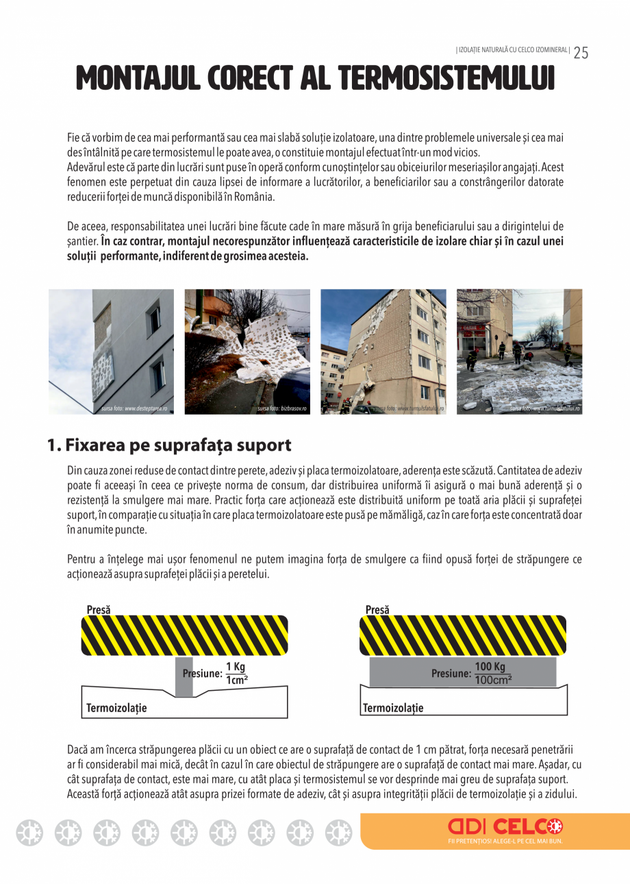 Pagina 27-Placi minerale termoizolatoare Izomineral 2024 CELCO Catalog, brosura Romana 