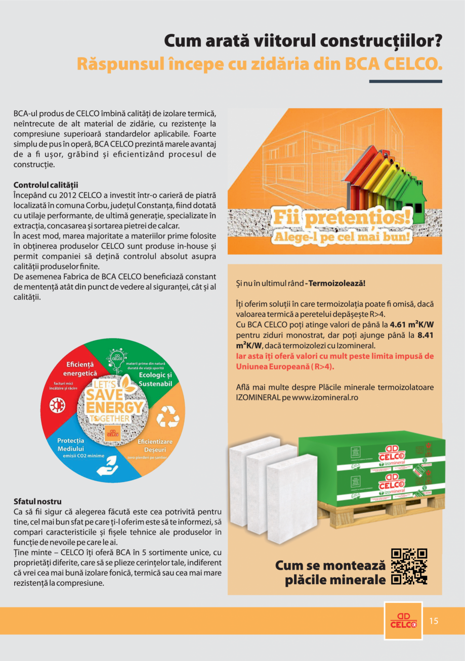 Pagina 15-Pliant Supliment 2024 CELCO IZOMINERAL Catalog, brosura Romana 