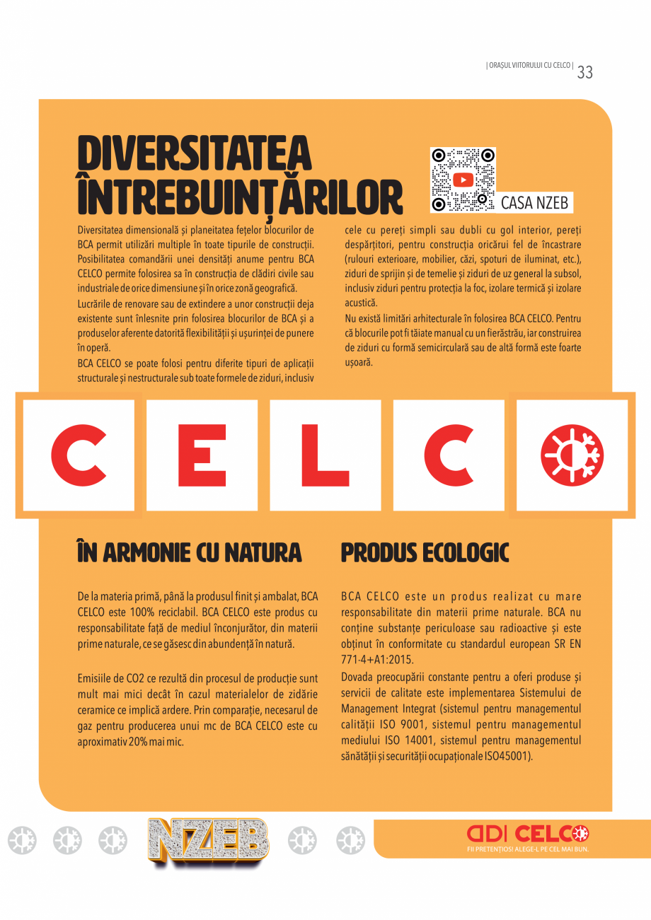 Pagina 33-Pliant CELCO General 2024 CELCO IZOMINERAL Catalog, brosura Romana 