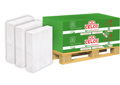 Termoizolatie minerala naturala pentru izolarea termica a structurilor din beton si a zidariilor CELCO