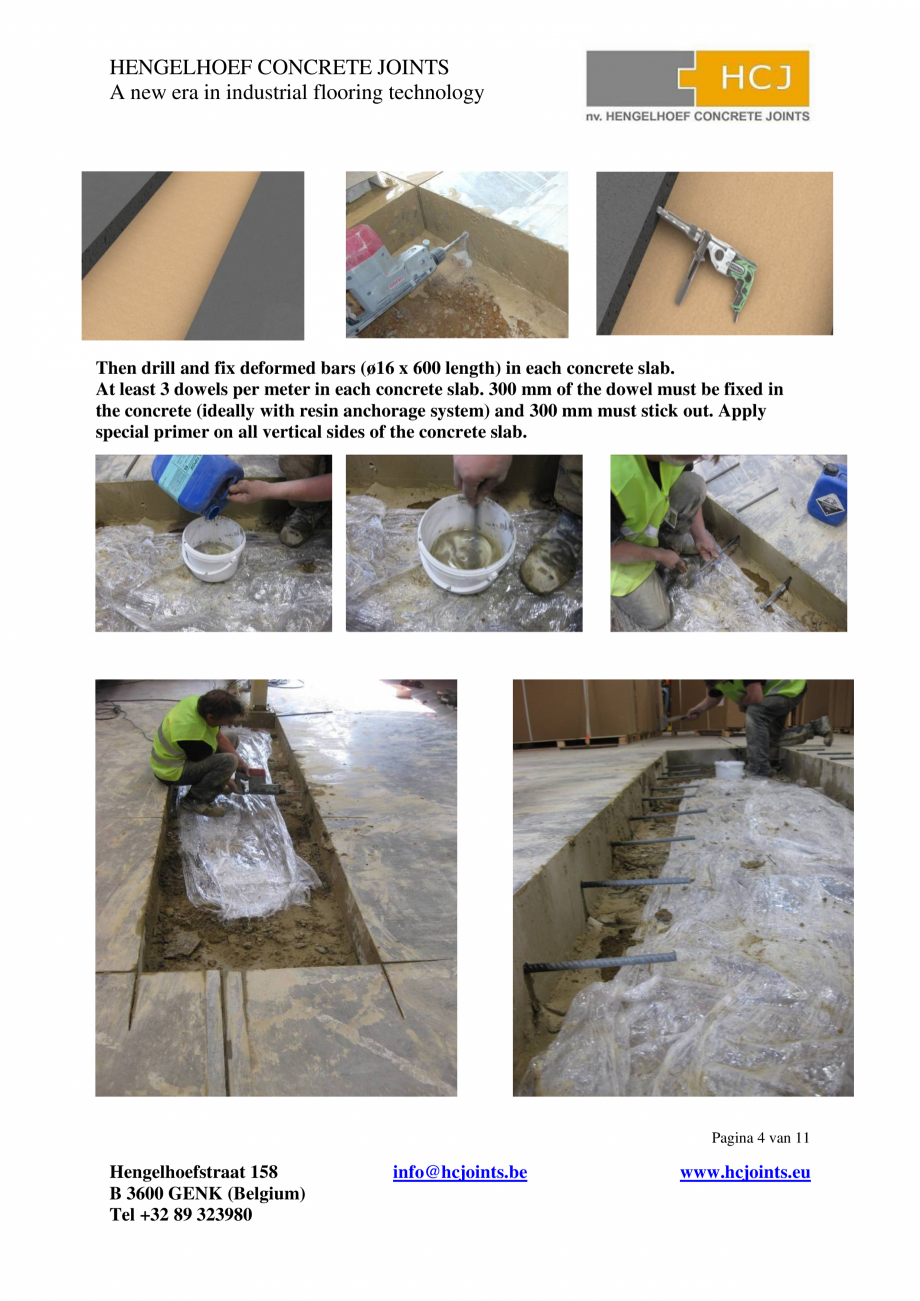 Pagina 4-Profile pentru reparatii de durata in industria podelelor HCJ HC-Delta Sinus Slide Catalog, brosura ...