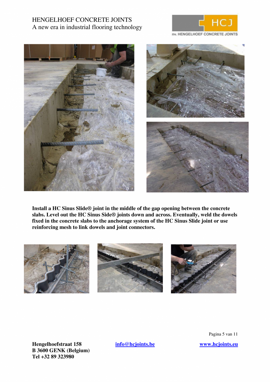 Pagina 5-Profile pentru reparatii de durata in industria podelelor HCJ HC-Delta Sinus Slide Catalog, brosura ...