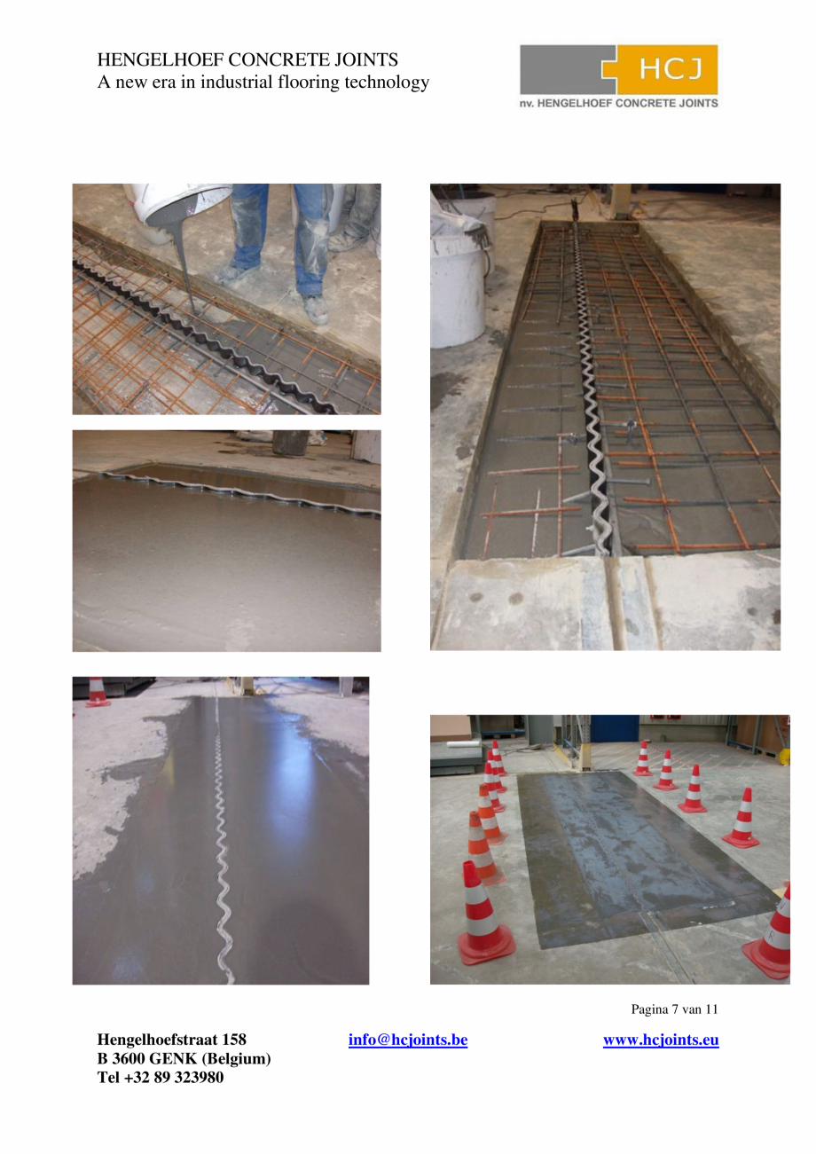 Pagina 7-Profile pentru reparatii de durata in industria podelelor HCJ HC-Delta Sinus Slide Catalog, brosura ...