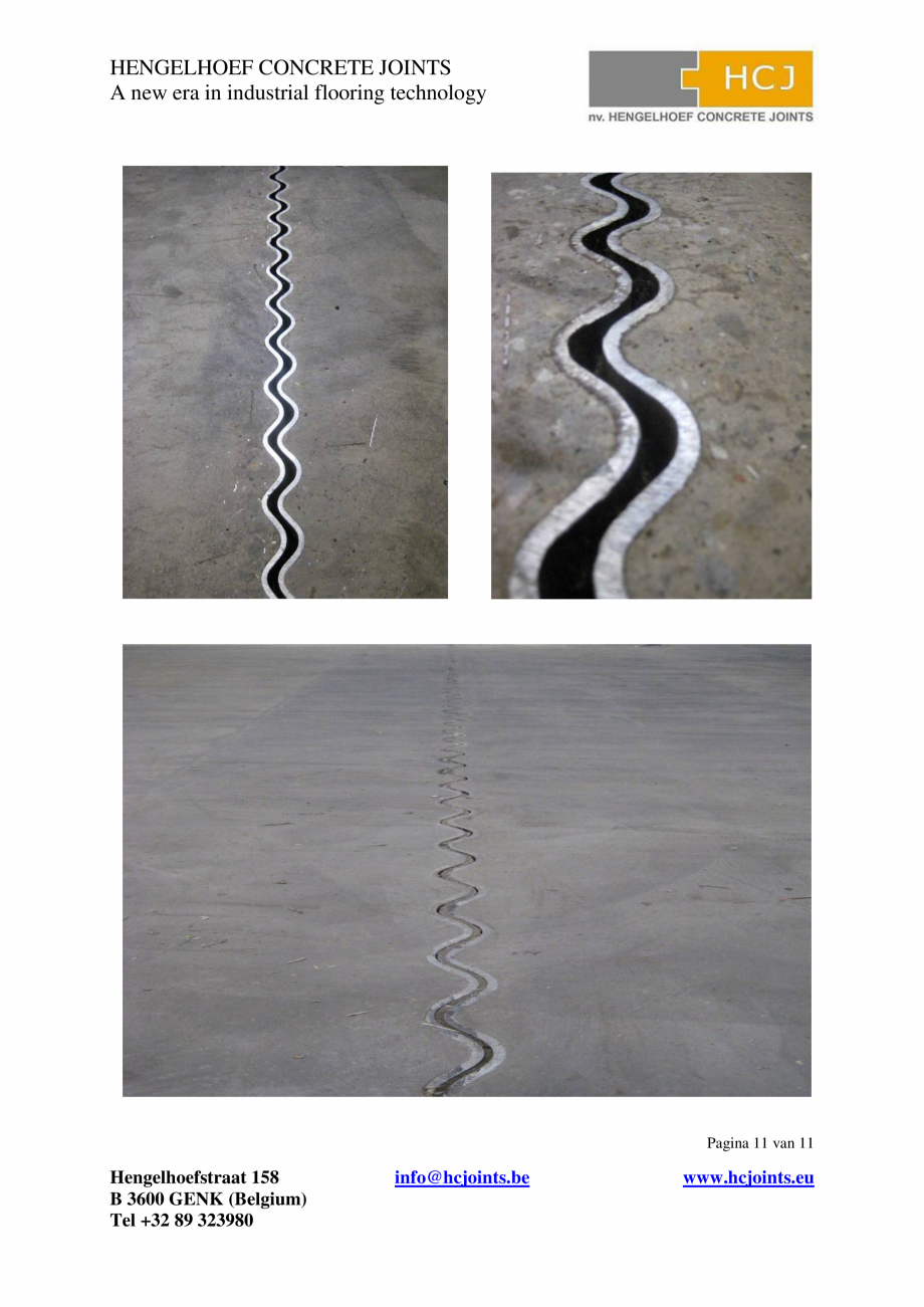 Pagina 11-Profile pentru reparatii de durata in industria podelelor HCJ HC-Delta Sinus Slide Catalog, brosura ...