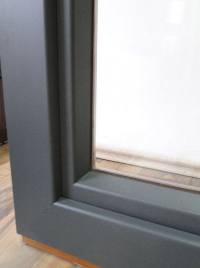 Detaliu ferestre lemn-aluminiu Ferestre lemn-aluminiu