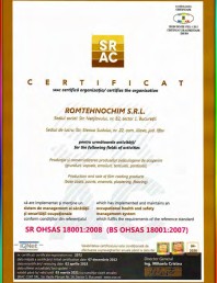 Certificat ISO-18001