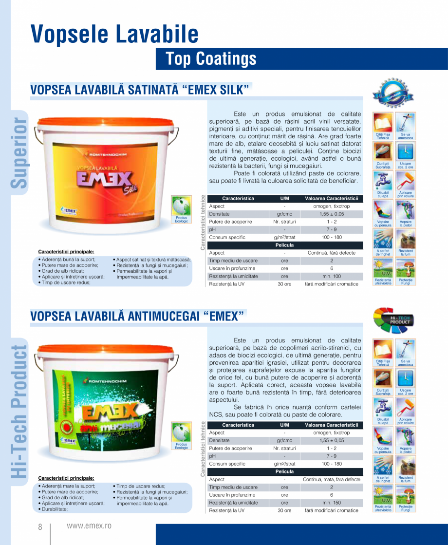 Pagina 9-Catalog  produse Emex  Catalog, brosura Romana tol

A se feri
de îngheț

Rezistent
la fum
...