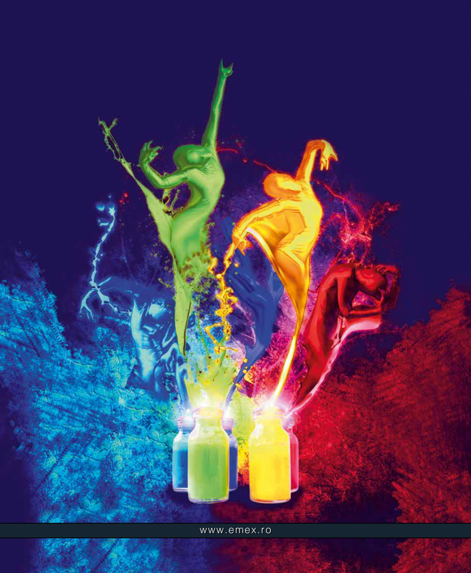 Pagina 53-Catalog  produse Emex  Catalog, brosura Romana  Aplicare ușoară;
• Duritate bună;
• Etalare...