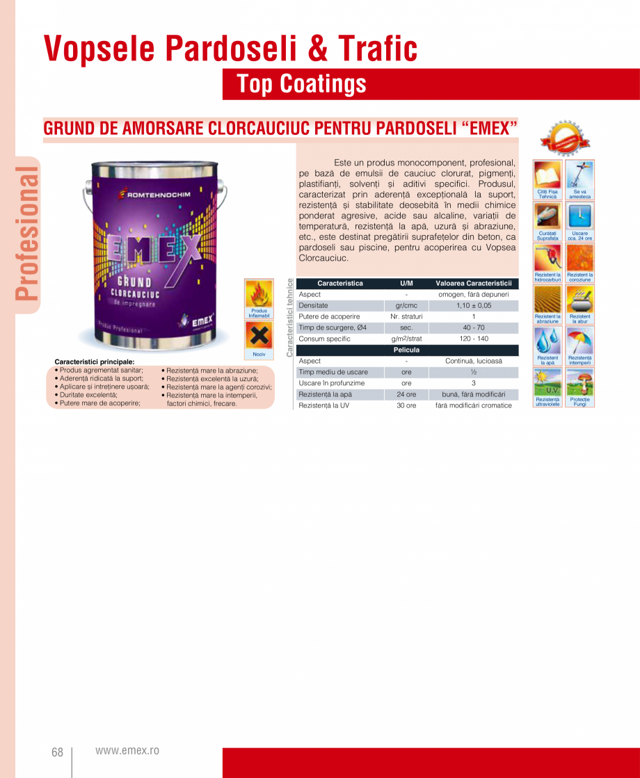 Pagina 69-Catalog  produse Emex  Catalog, brosura Romana UIALĂ DECORATIVĂ PERIATĂ “EMEX”

Pelicula...