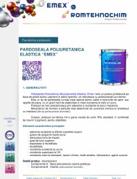 Pardoseala poliuretanica elastica