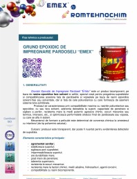 Amorsa epoxidica solvent free