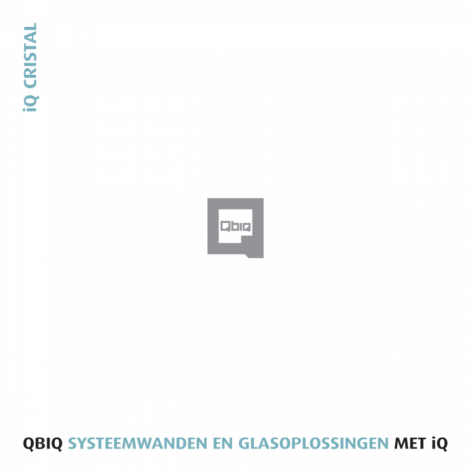 Pagina 1-Pereti modulari pentru birouri QBIQ iQCristal  Catalog, brosura Olandeza iQ CRISTAL
QBIQ...