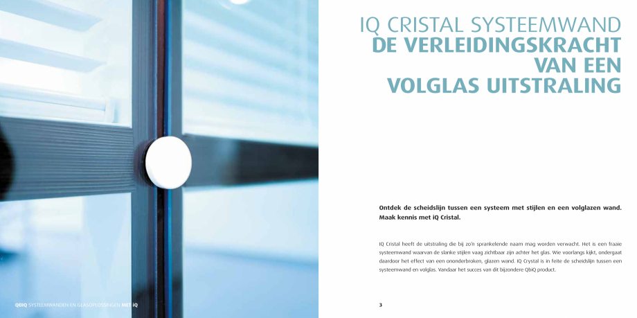Pagina 2 - Pereti modulari pentru birouri QBIQ iQCristal  Catalog, brosura Olandeza straling
van iQ ...