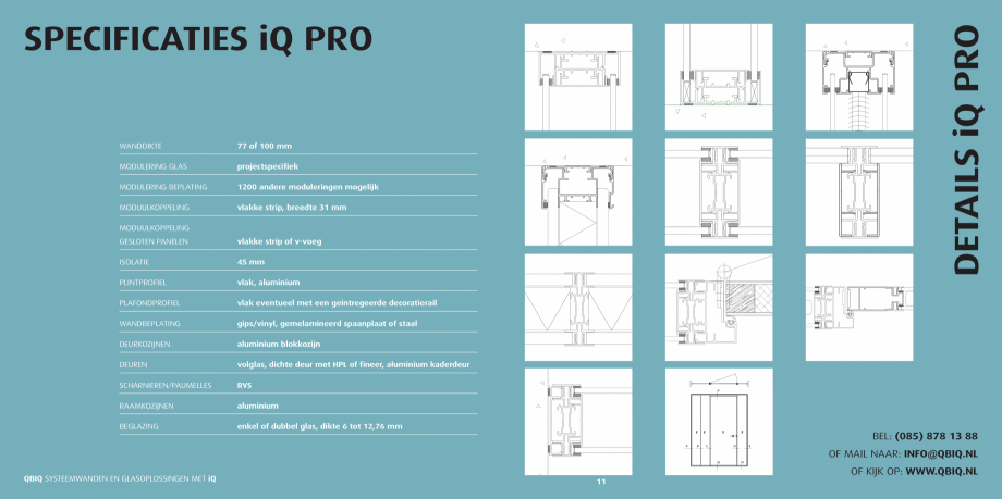Pagina 6-Pereti modulari pentru birouri QBIQ iQPro Catalog, brosura Olandeza 
