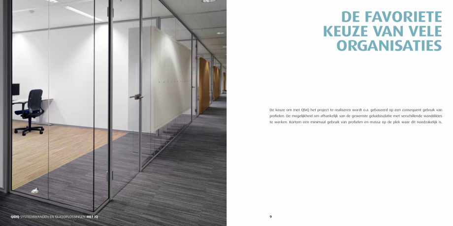 Pagina 5-Pereti modulari pentru birouri QBIQ iQSingle Catalog, brosura Olandeza 