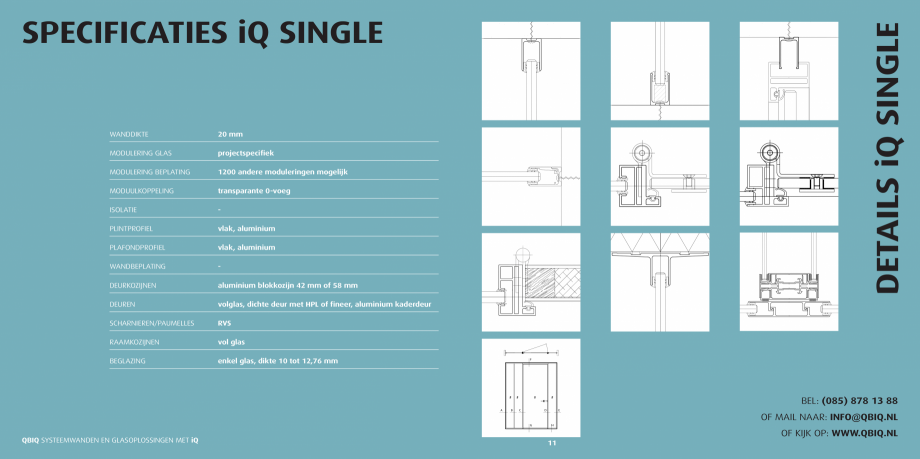 Pagina 6 - Pereti modulari pentru birouri QBIQ iQSingle Catalog, brosura Olandeza 