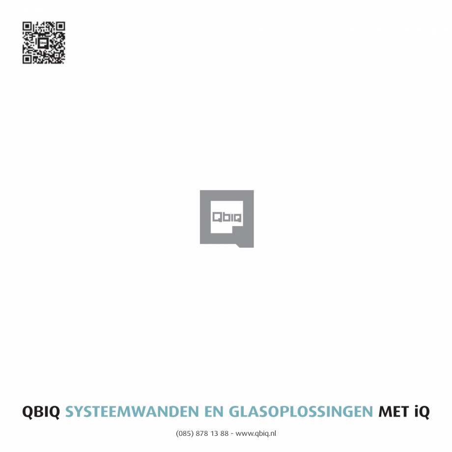 Pagina 7 - Pereti modulari pentru birouri QBIQ iQSingle Catalog, brosura Olandeza 