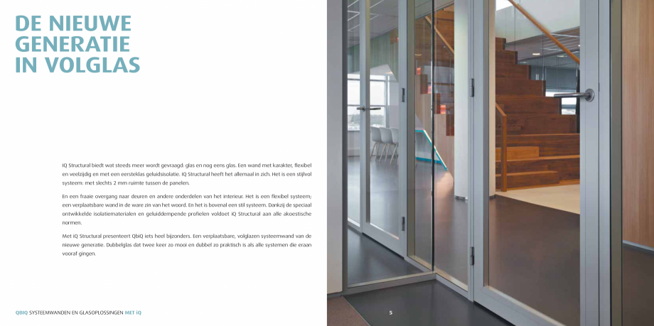 Pagina 3-Pereti modulari pentru birouri QBIQ iQStructural Catalog, brosura Olandeza 

7

MODERNE...