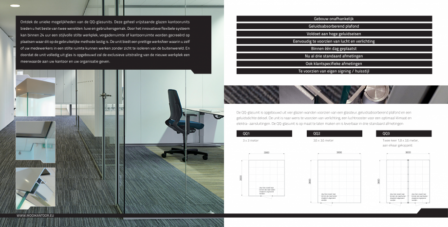 Pagina 2-Pereti modulari pentru birouri QBIQ QQ Catalog, brosura Olandeza zelf

Eenvoudig te voorzien van...