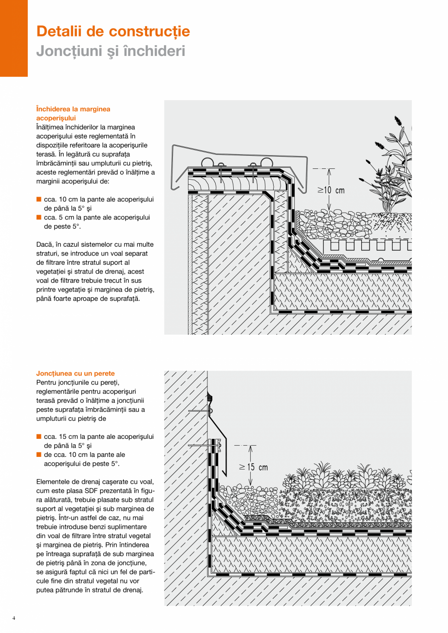 Pagina 4-CAD-PDF Bauder - detalii executie acoperis verde BAUDER Detaliu de montaj 
