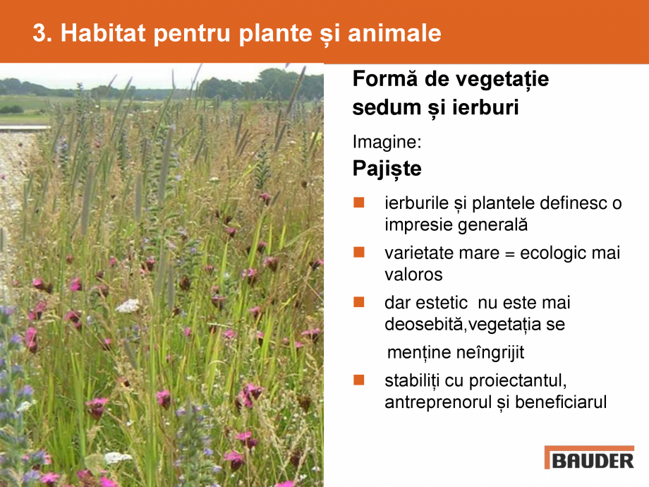 Pagina 6-Argumente pentru un acoperis verde BAUDER Catalog, brosura Romana 