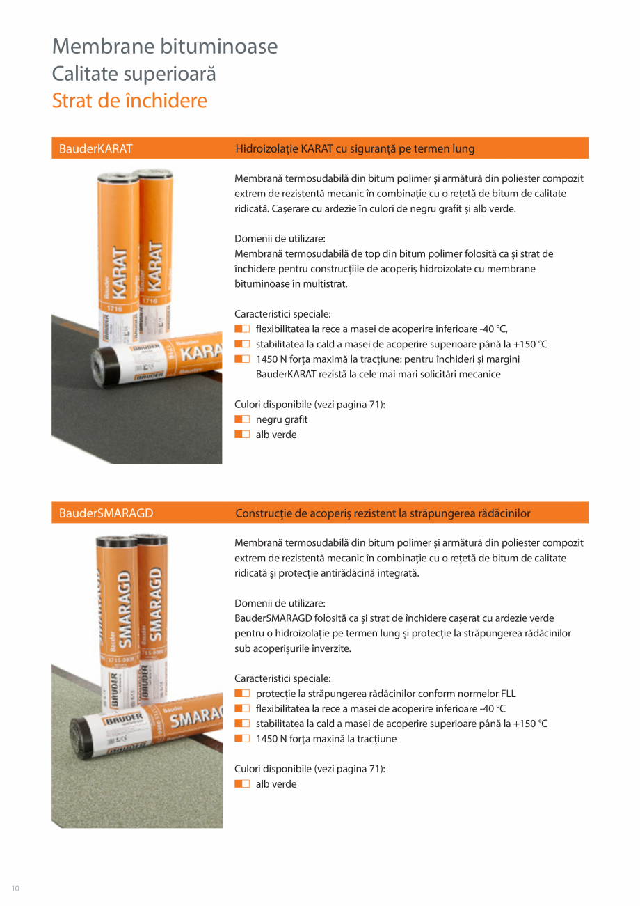 Pagina 10-Sisteme acoperis terasa BAUDER Catalog, brosura Romana  uscată

Barieră de vapori veche
...