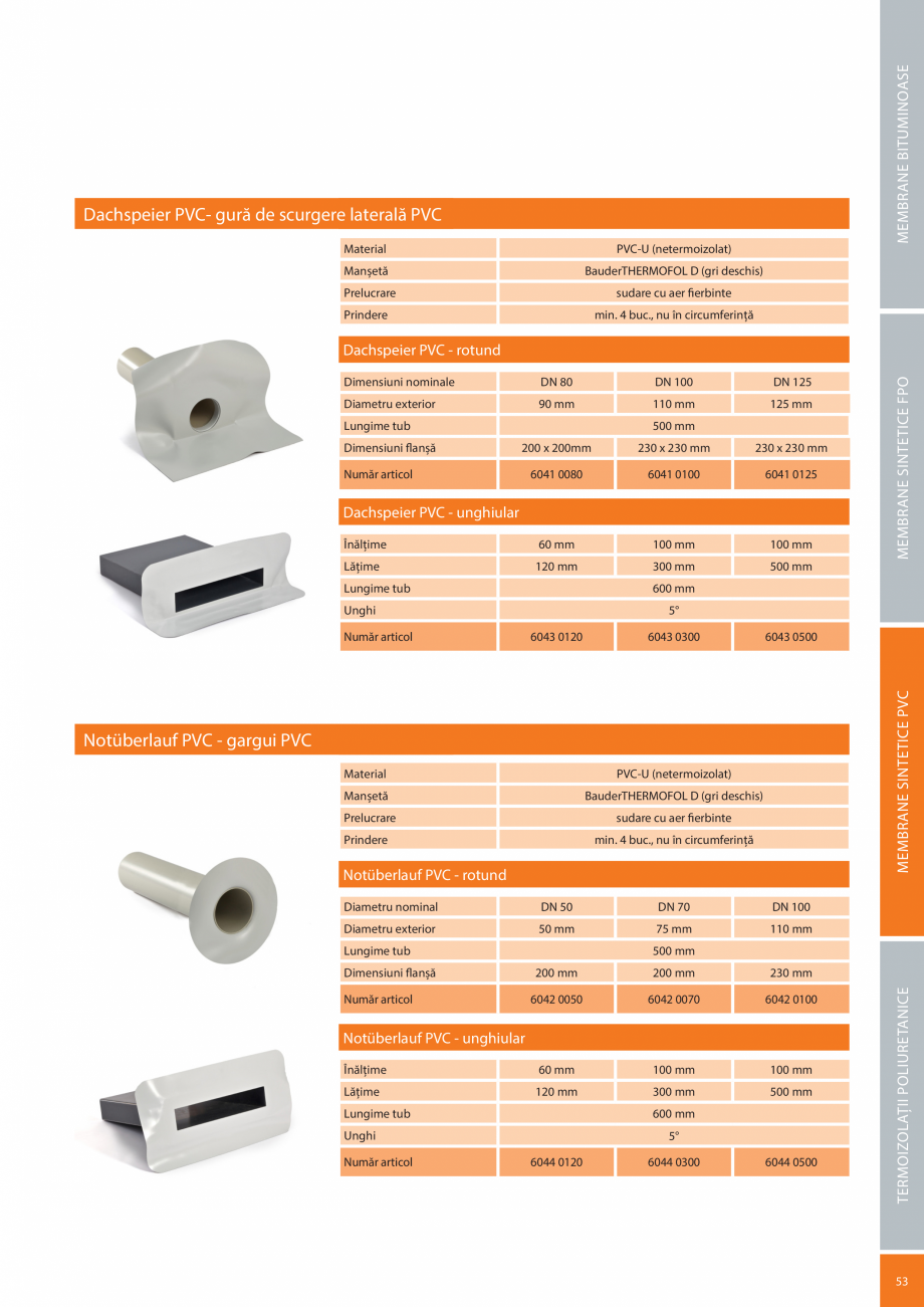 Pagina 53-Sisteme acoperis terasa BAUDER Catalog, brosura Romana 2,0 (+ 2)

1,5

1,8

>320

>450

>500

> 280
...